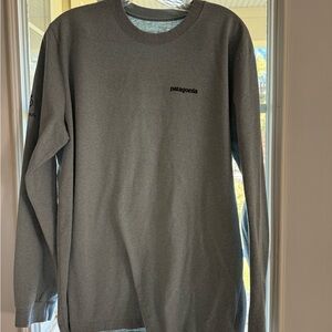Patagonia Light green crew neck Long Sleeve tee.  LIKE NEW.